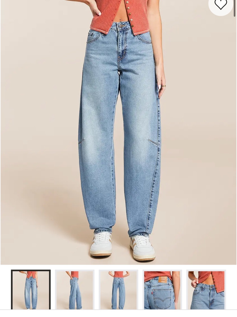 Levi's Baggy Dad Barrel Jeans
